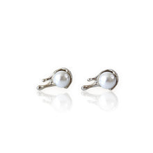 Cargar imagen en el visor de la galería, Plata .925 PEARL EARRINGS- PRE ORDER