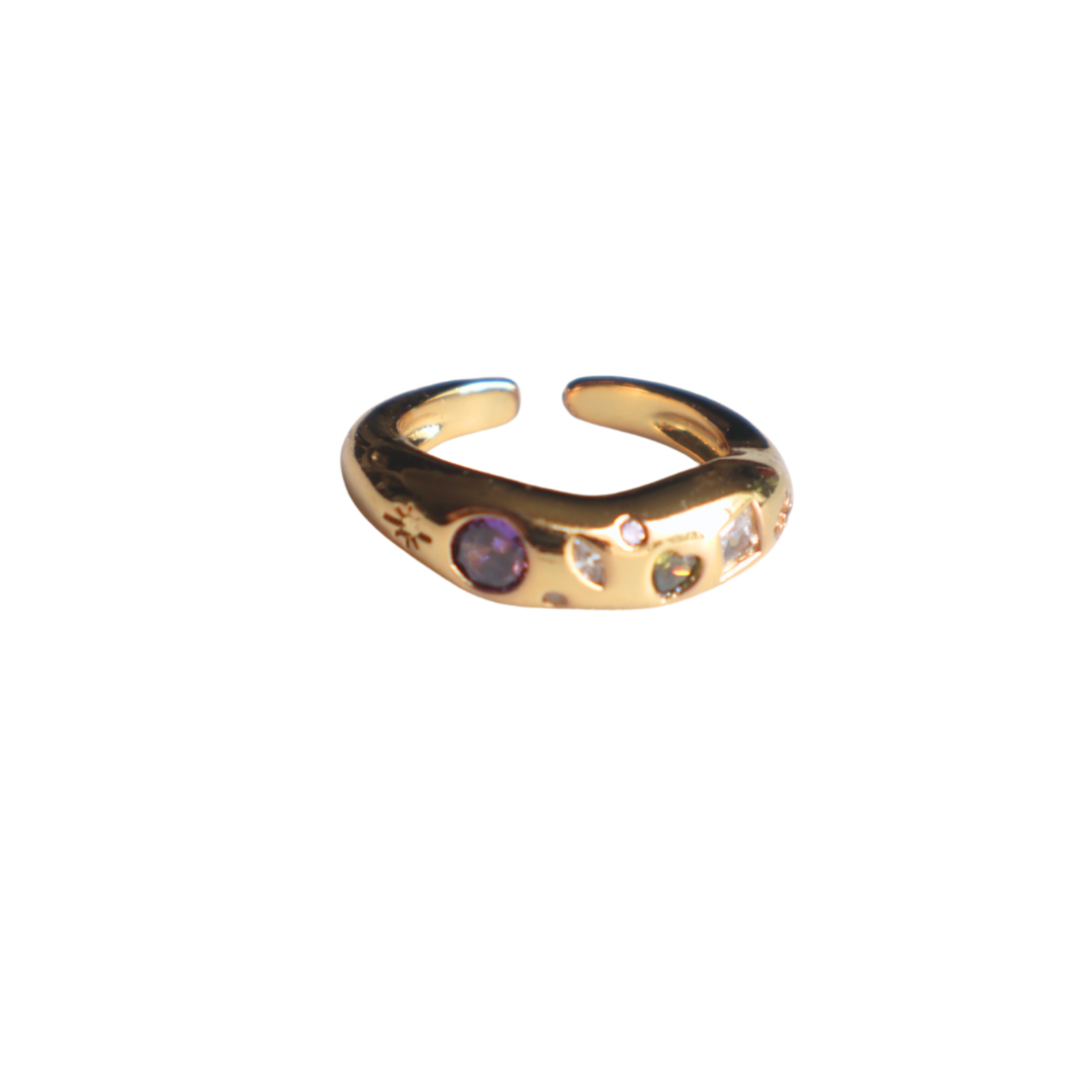ANILLO IRREGULAR PIEDRAS